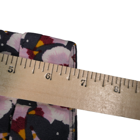 NEW Anna Glover x H and M Dress Womens 16 Pink Blue Gingko Floral Lagenlook NWOT - Picture 10 of 12